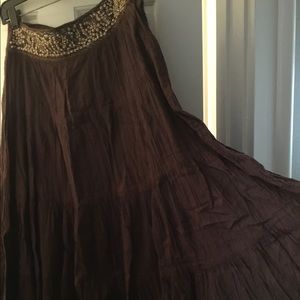 BoHo Chic Casual, maxi skirt